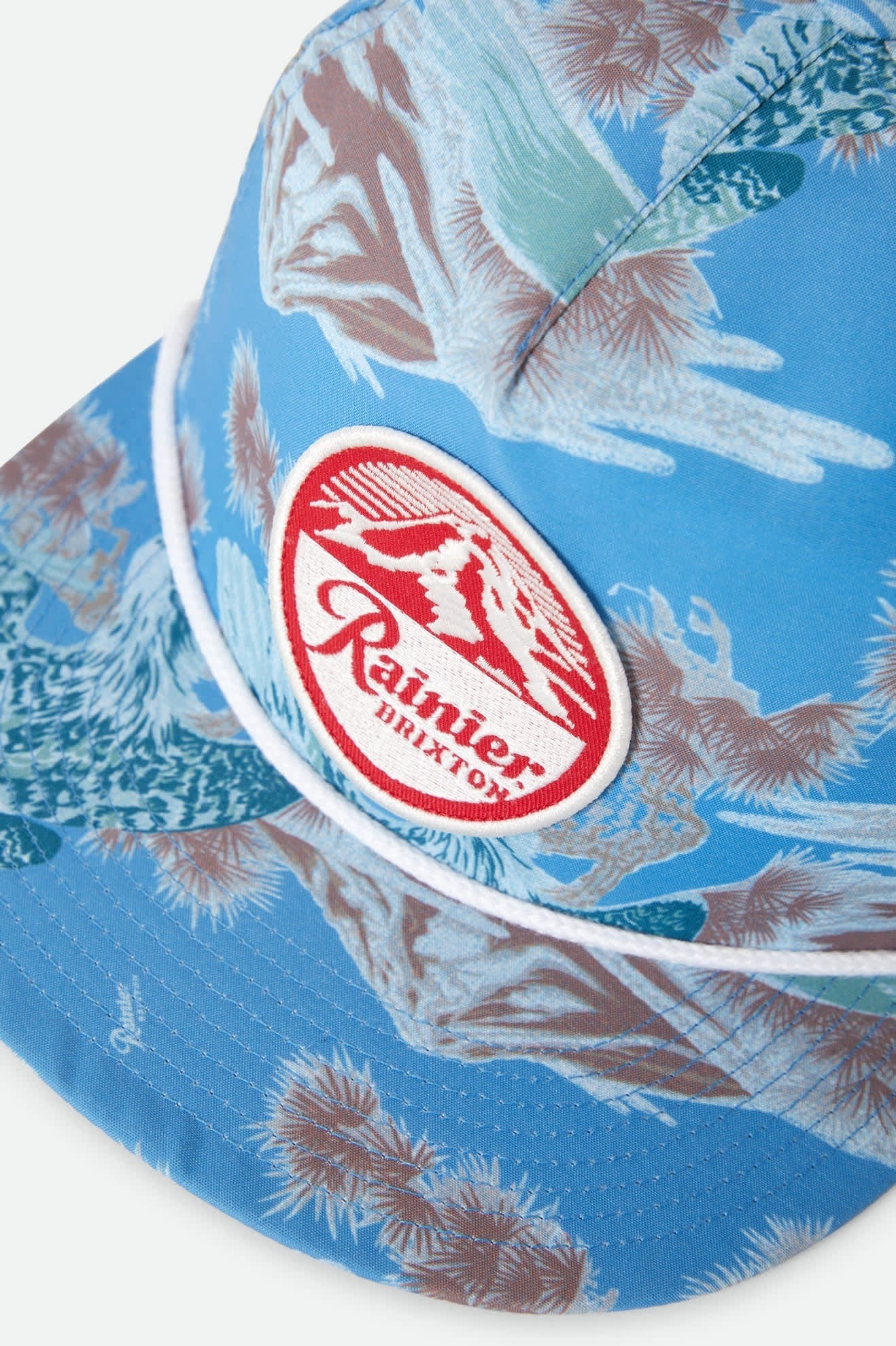 Rainier X Brixton Snapback - Blue Sky