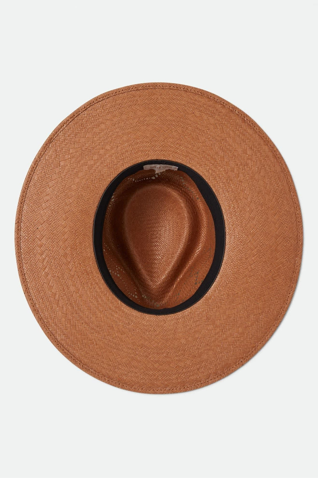 Porto Straw Fedora - Italian Clay