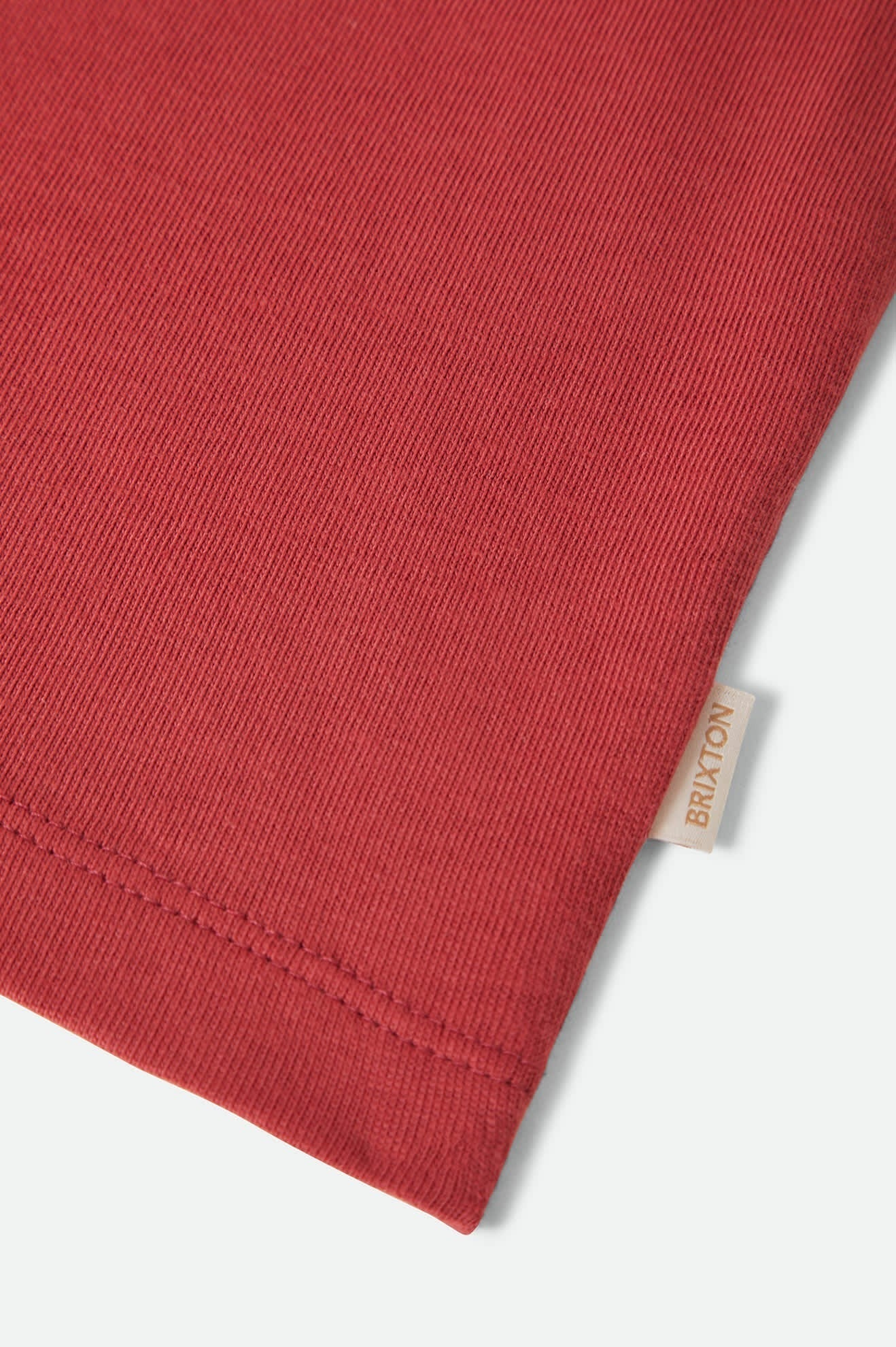 Carefree Organic Garment Dye Cropped Tank - Robust Red
