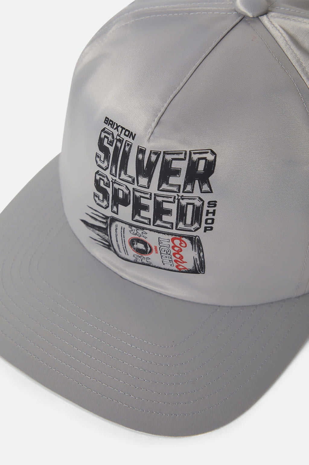 Coors Light Silver Speed Snapback - Silver