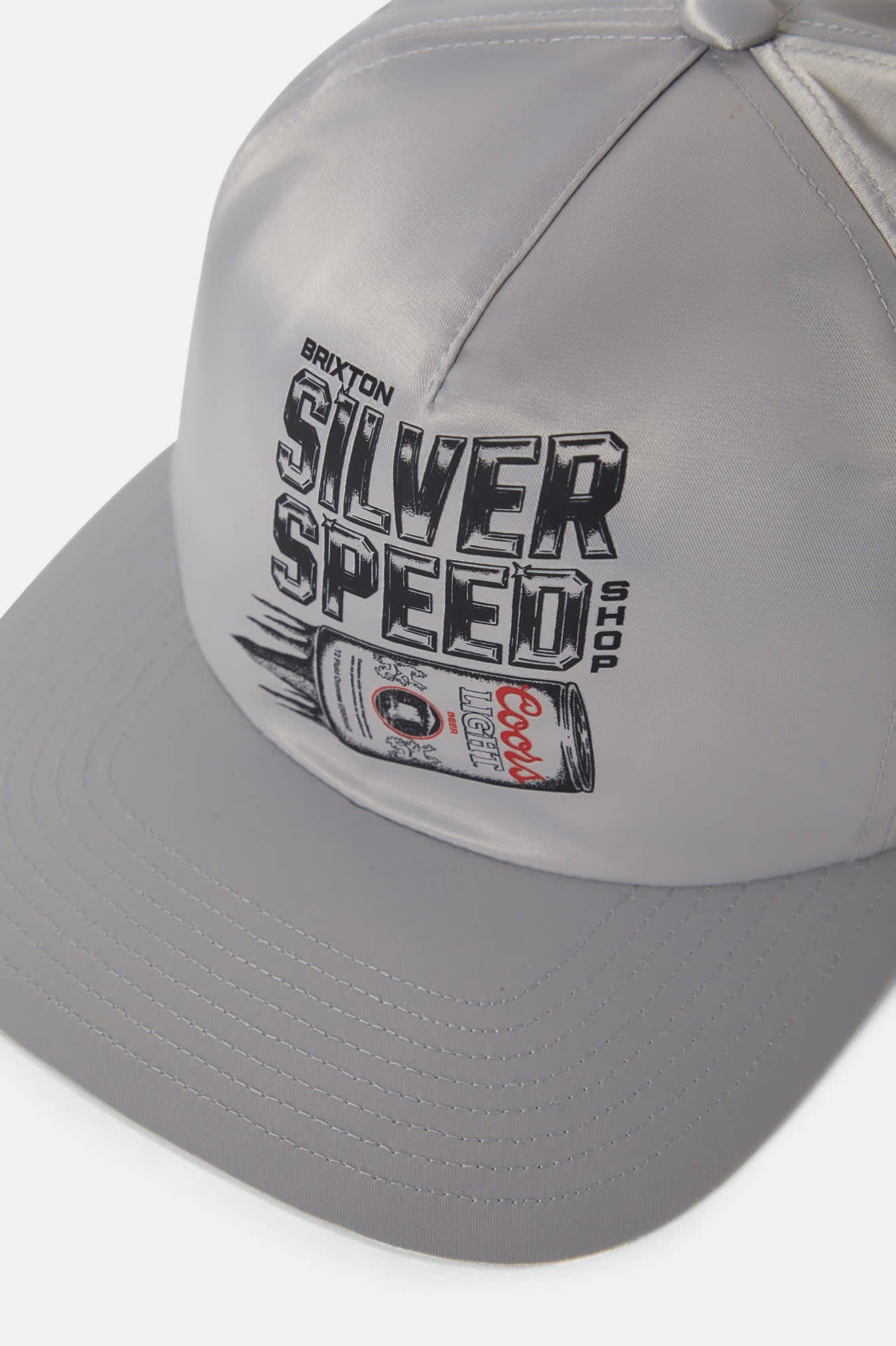 Coors Light Silver Speed Snapback - Silver