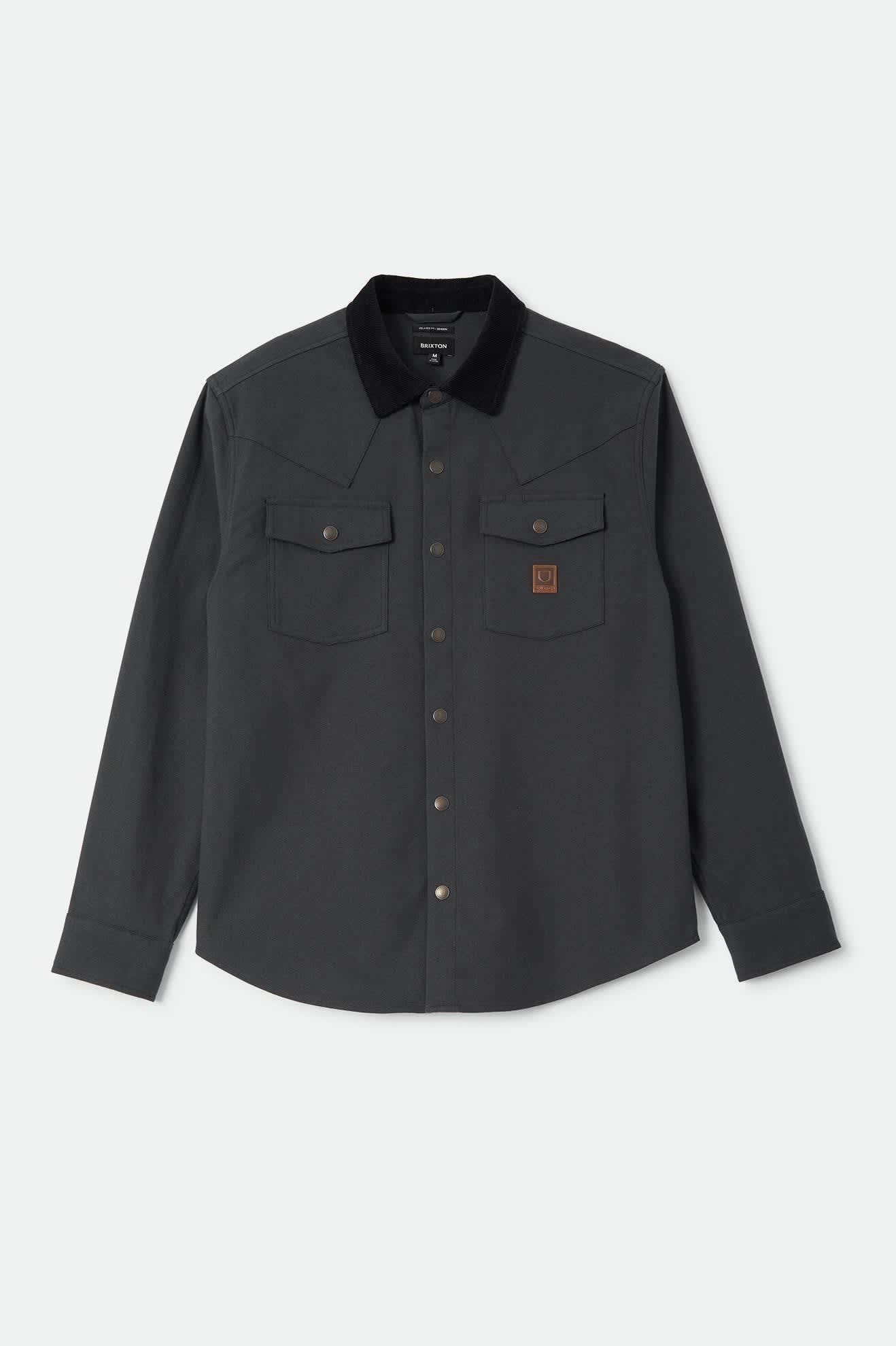 Bowery Builders Ranch Performance Flannel - Black