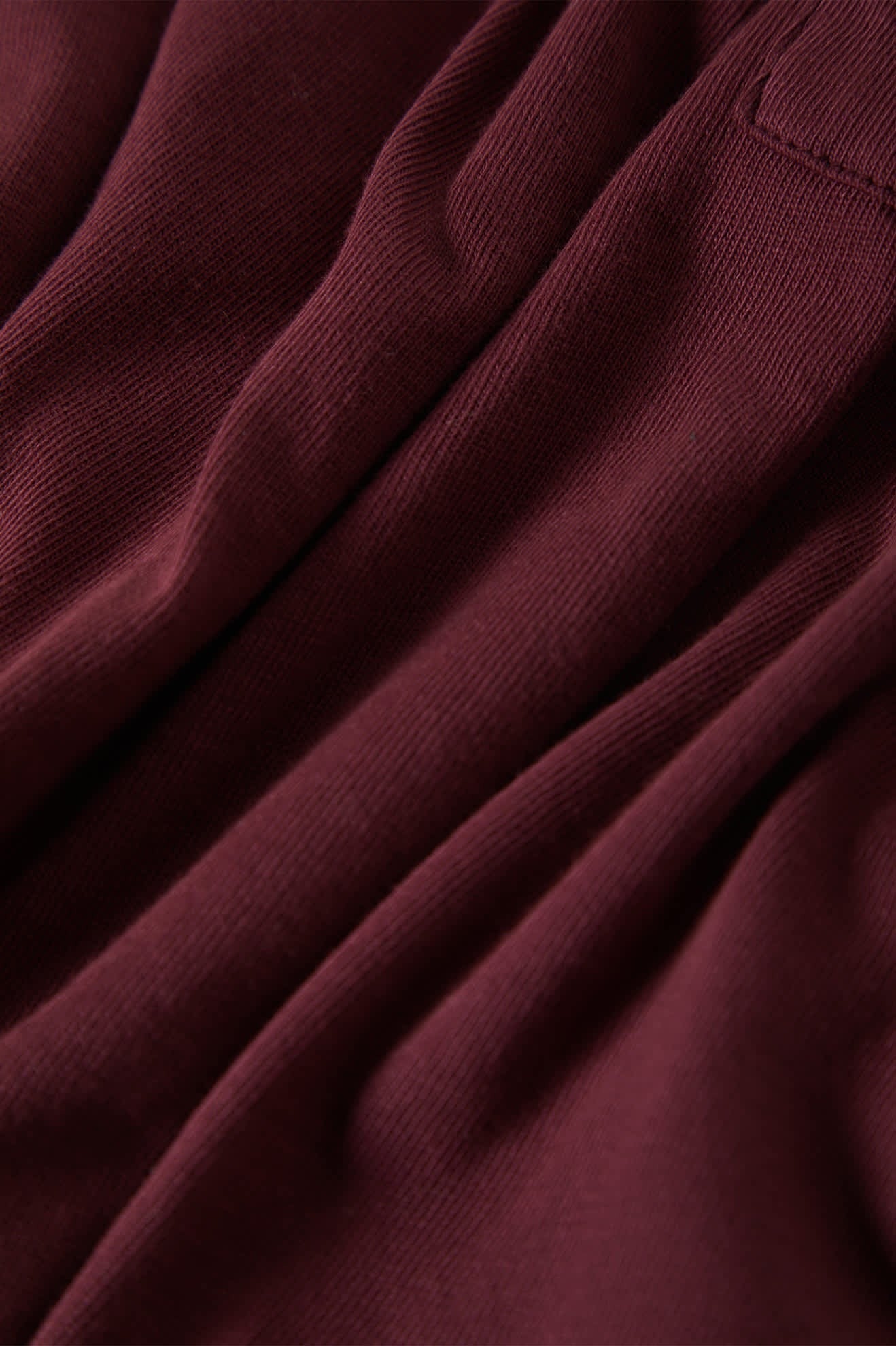 Carefree Organic Garment Dye Perfect T-Shirt - Port