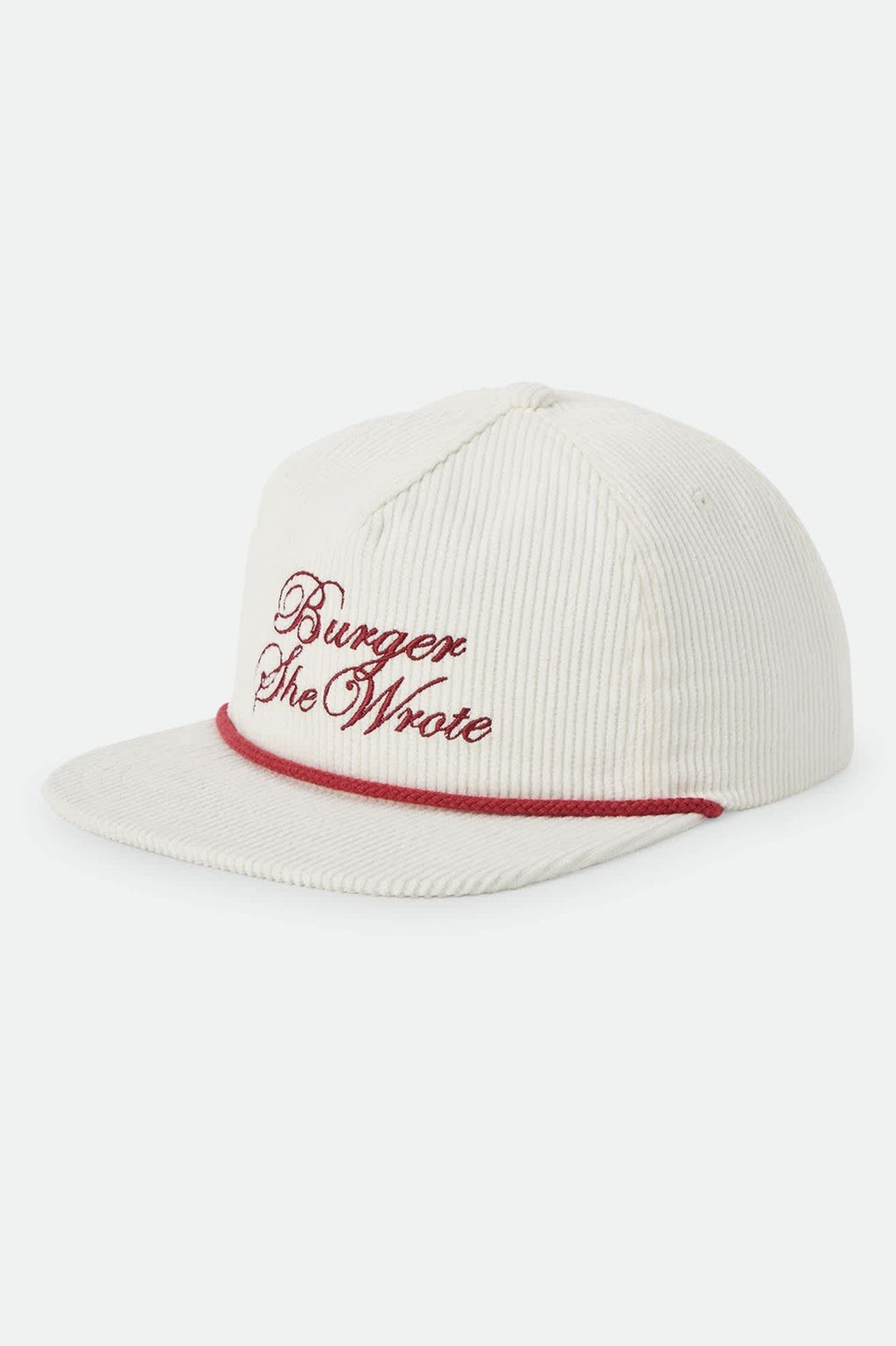 Burger She Wrote Snapback - Natural