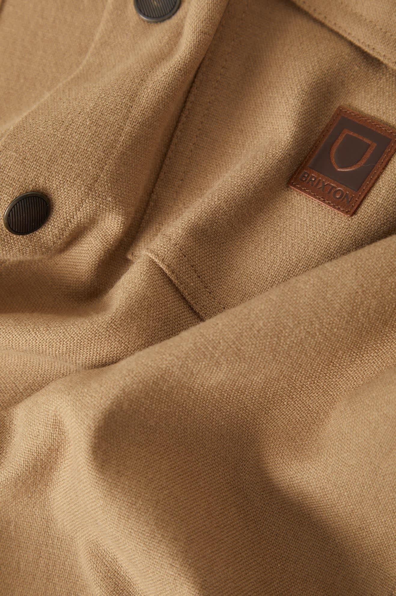 Bowery Builders Ranch Performance Flannel - Khaki/Brown