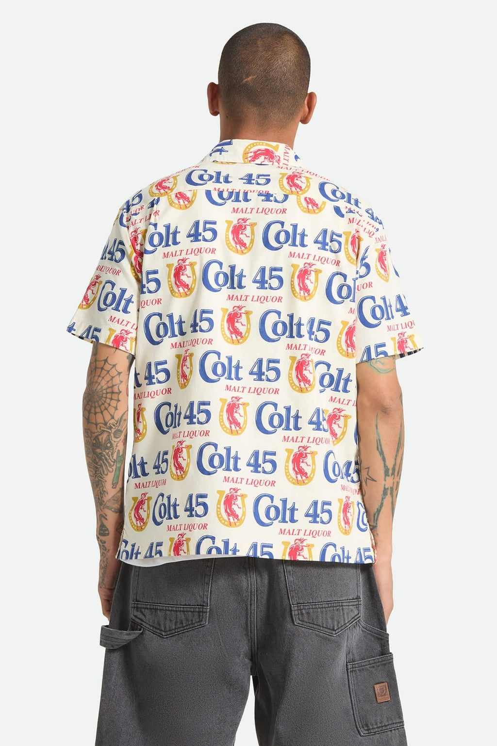 Colt 45 X Brixton Short Sleeve Shirt - Multi