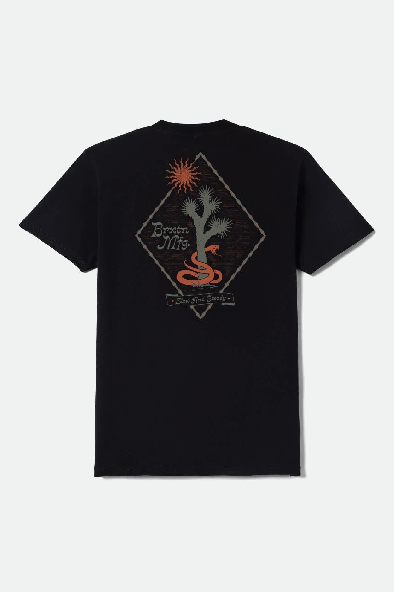 Steady Standard T-Shirt - Black