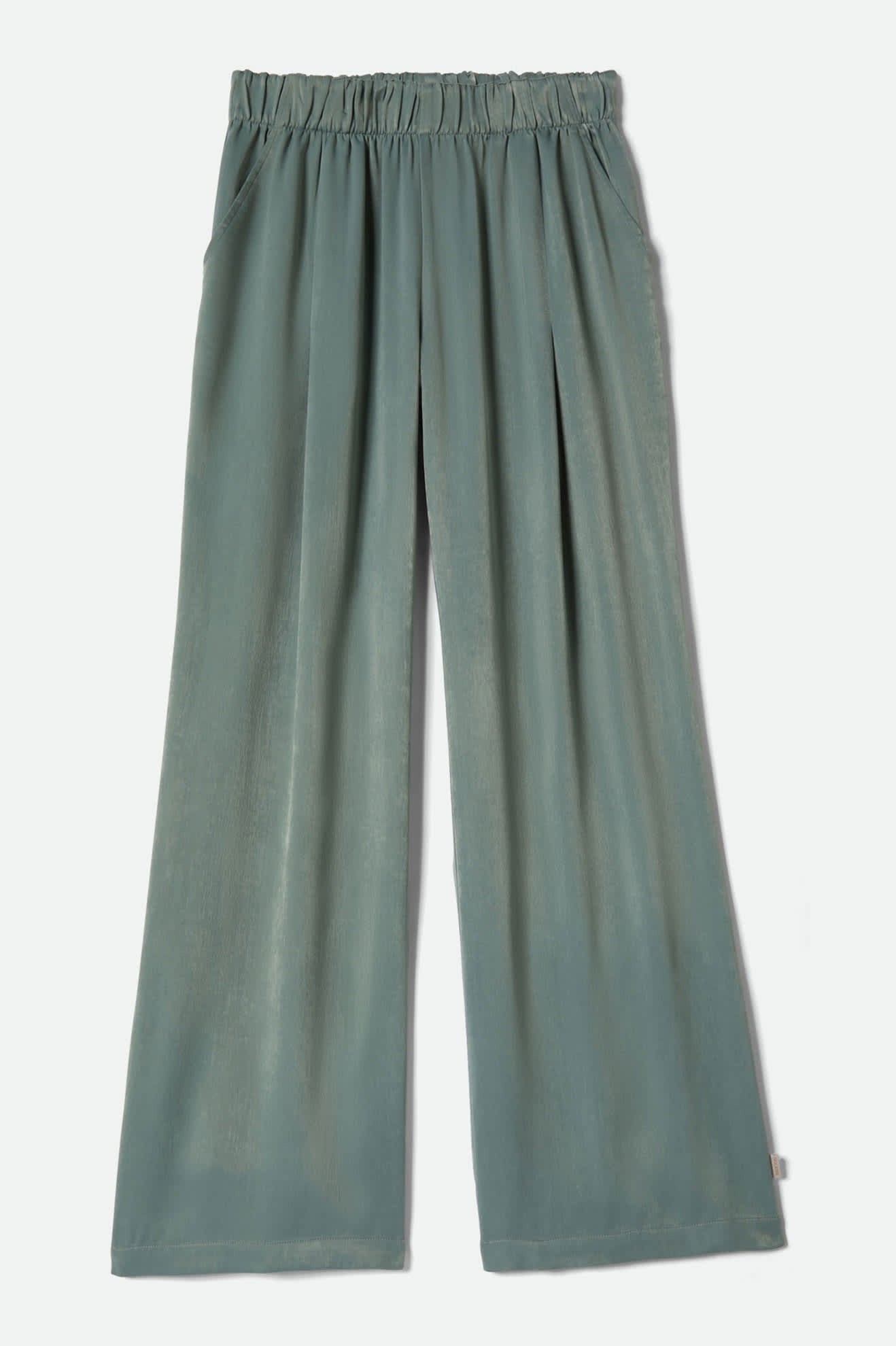 Soho Silky Pant - Blue Green Shine