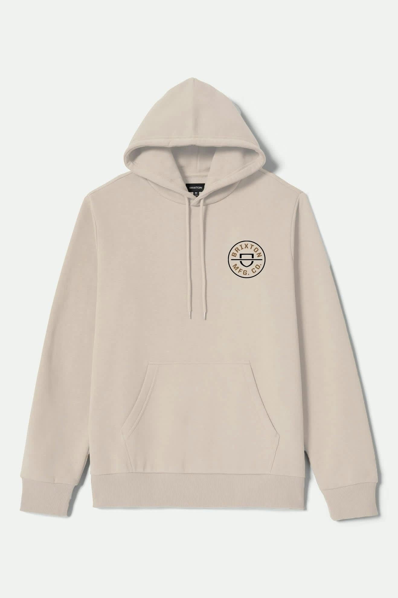 Crest Hoodie - Cream/Jet Black/Washed Copper