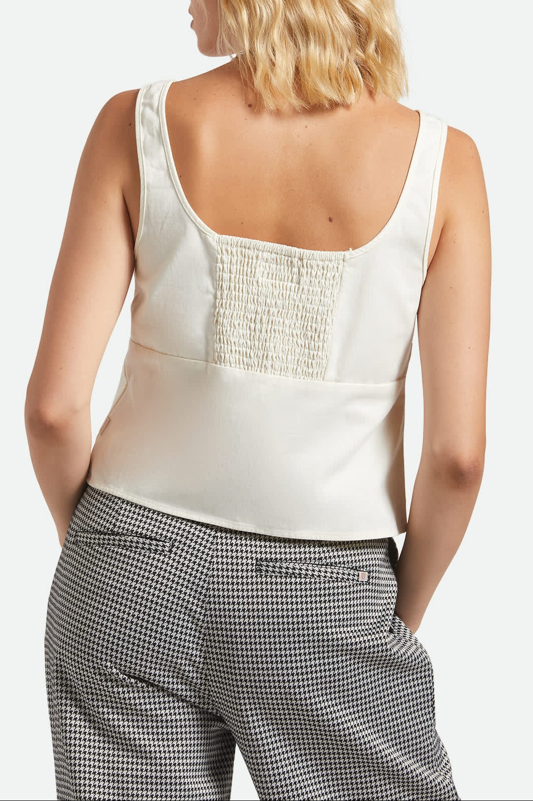 Magnolia Tie Top - Off White
