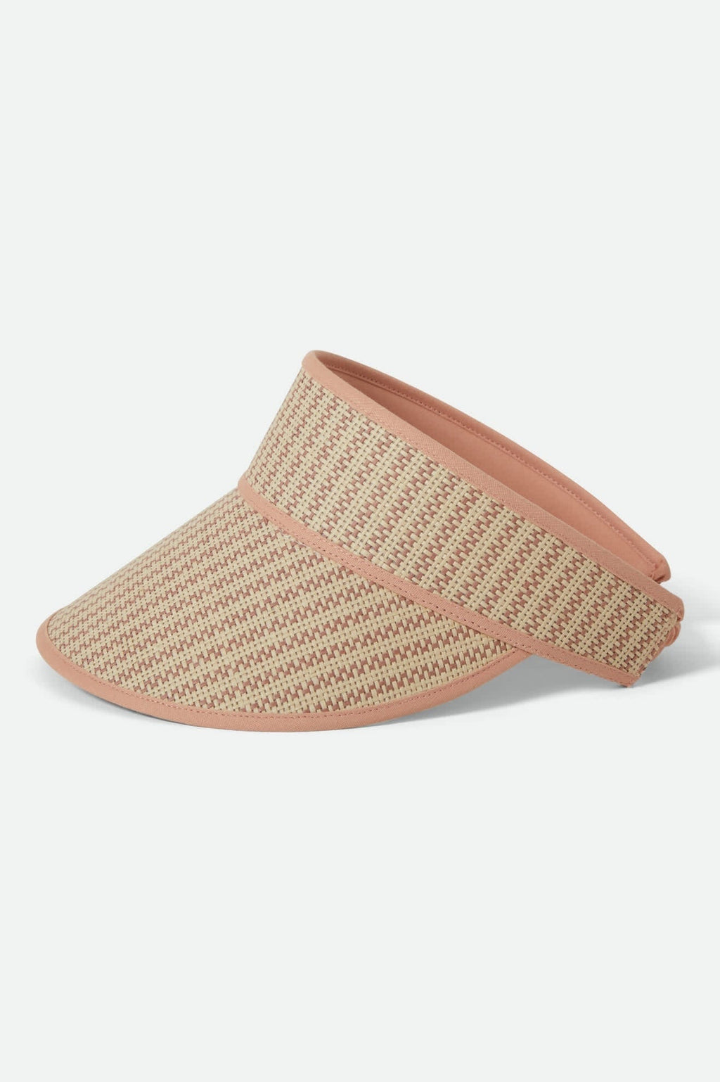 Newport Straw Visor - Italian Clay/Natural