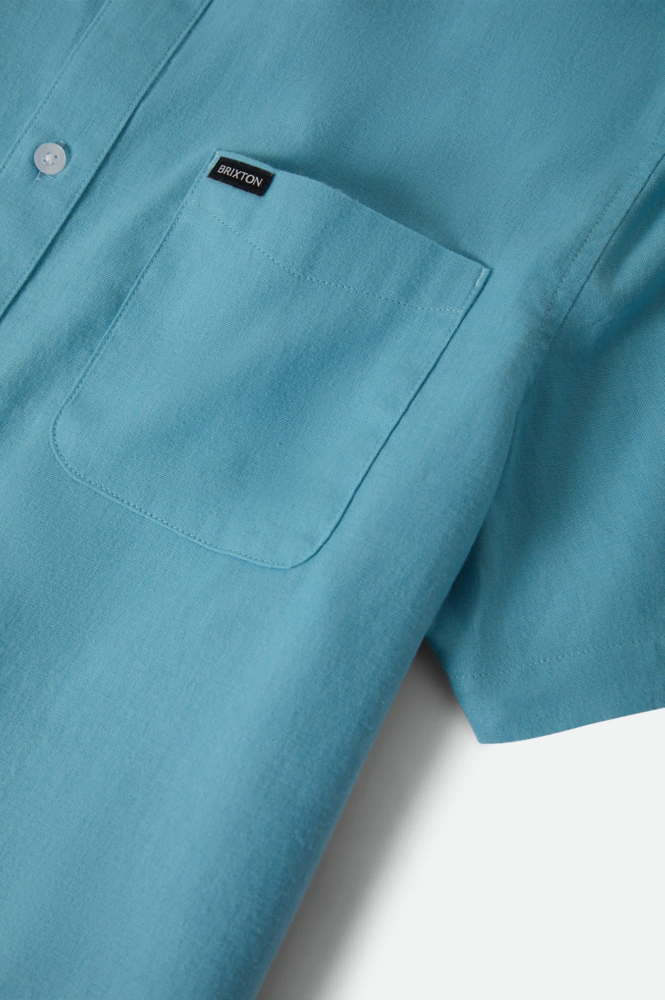 Sanford Oxford Short Sleeve Shirt - Blue Aura