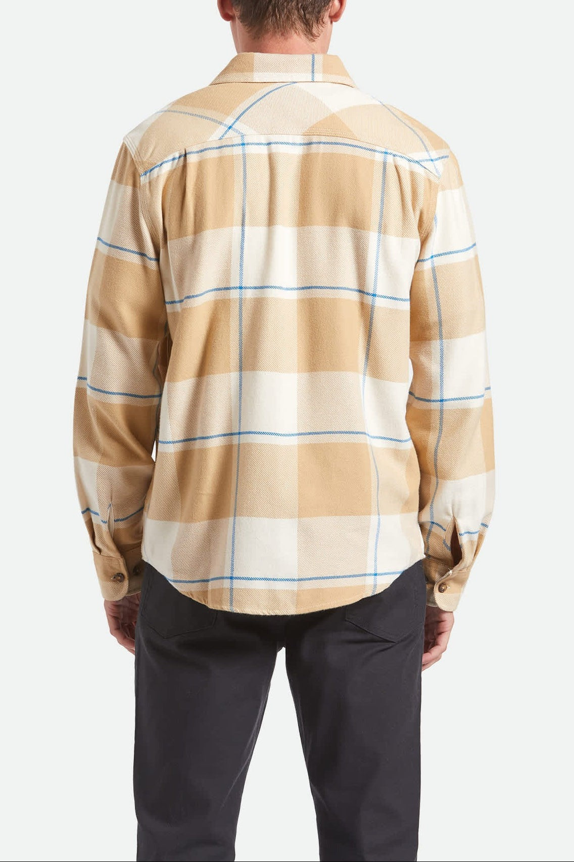 Bowery Flannel - Whitecap/Sand/Cyber Blue