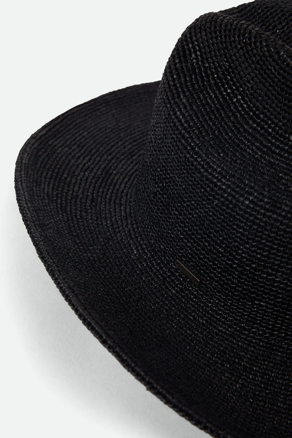 Odessa Straw Packable Cowboy Hat - Black