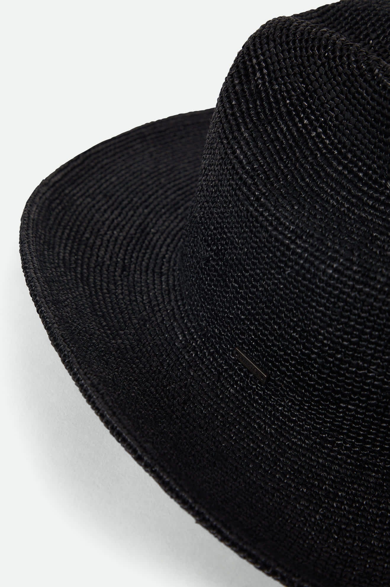 Odessa Straw Packable Cowboy Hat - Black