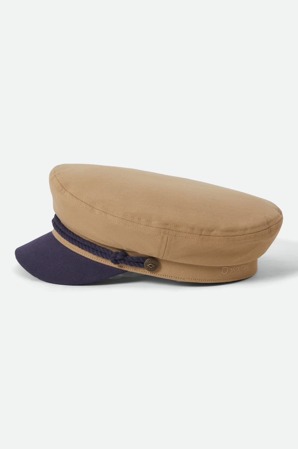 Fiddler Fisherman Cap - Sand/Washed Navy