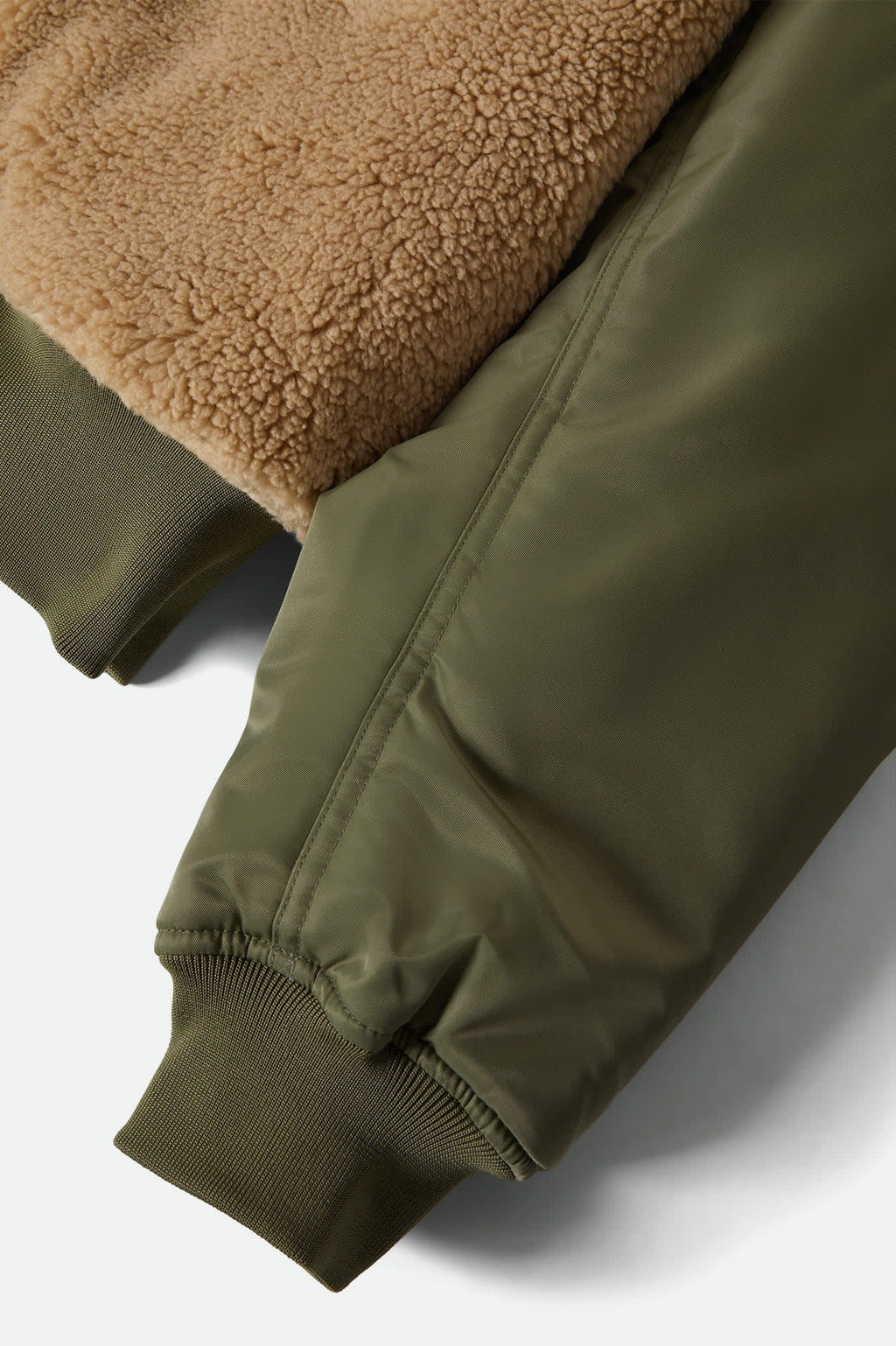 Sherpa Surplus Bomber Jacket - Olive Surplus