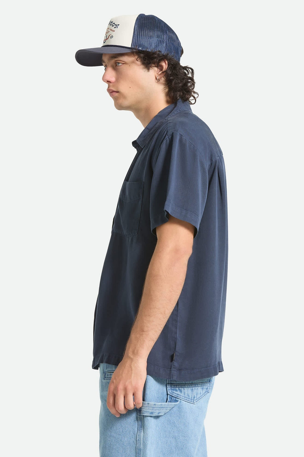 Cooling Comfort Short Sleeve Shirt - Midnight Navy