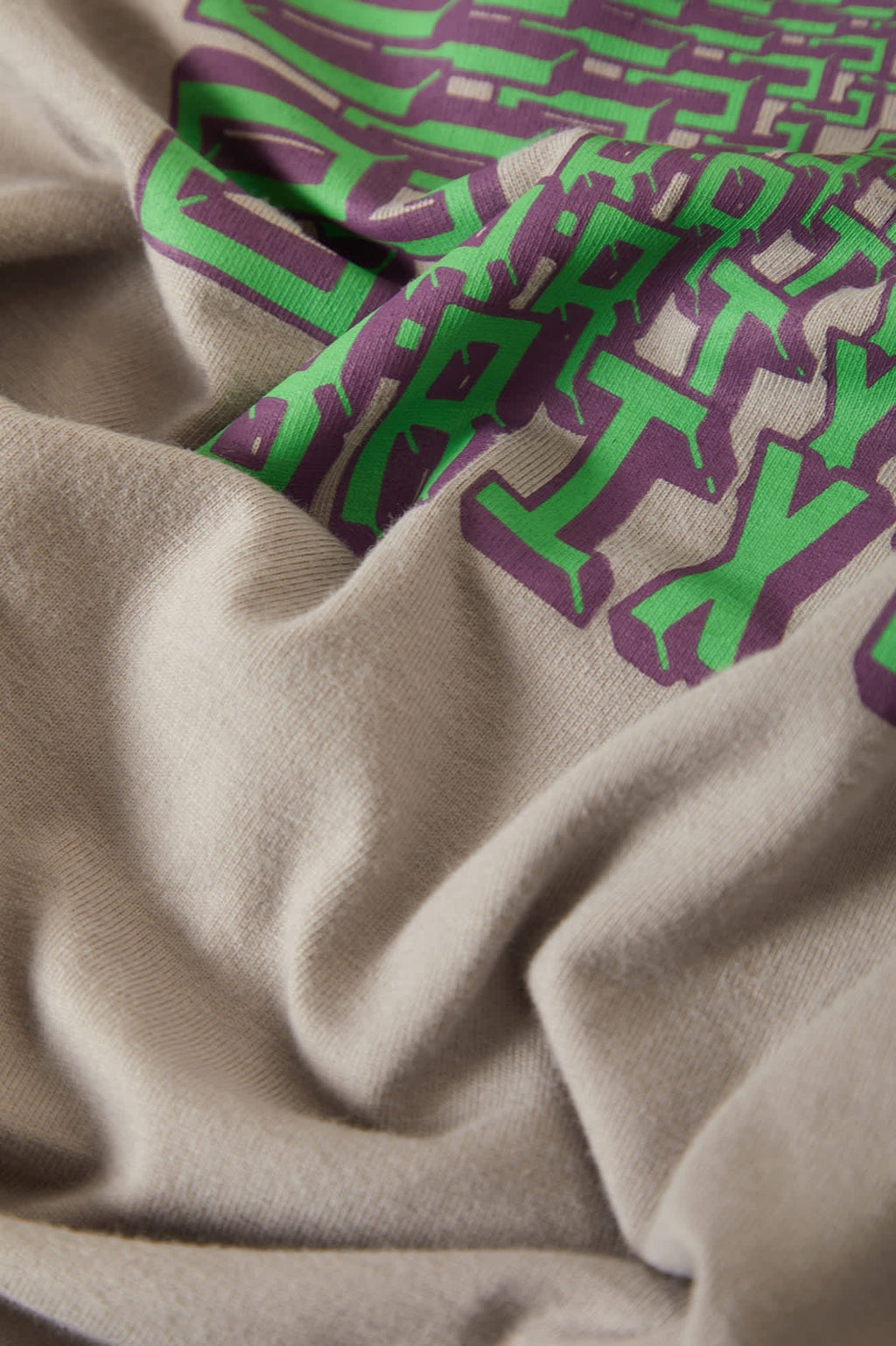 Ursa Short Sleeve Oversized T-Shirt - Pebble Stone