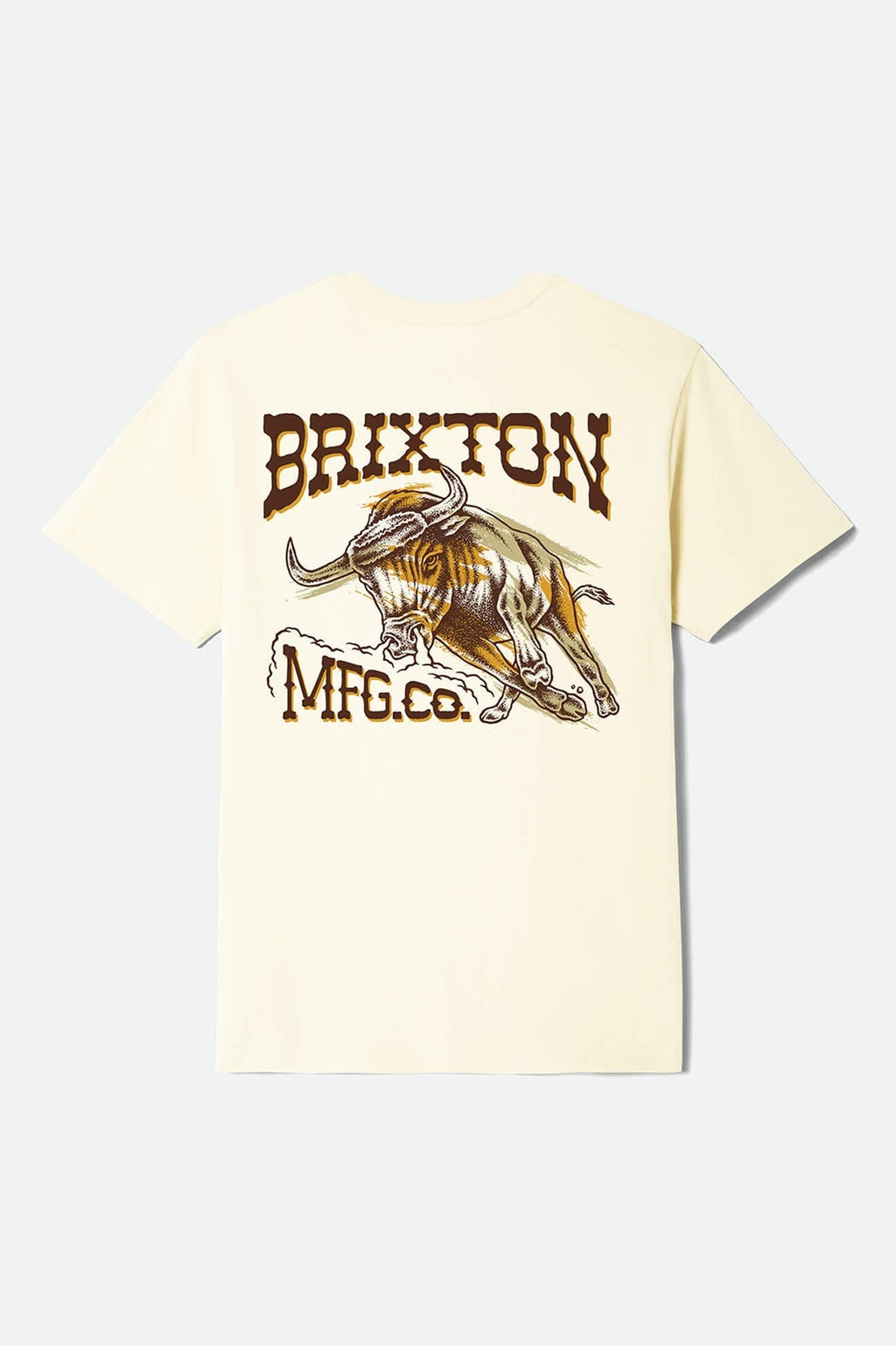 Barquero Short Sleeve Standard T-Shirt - Cream