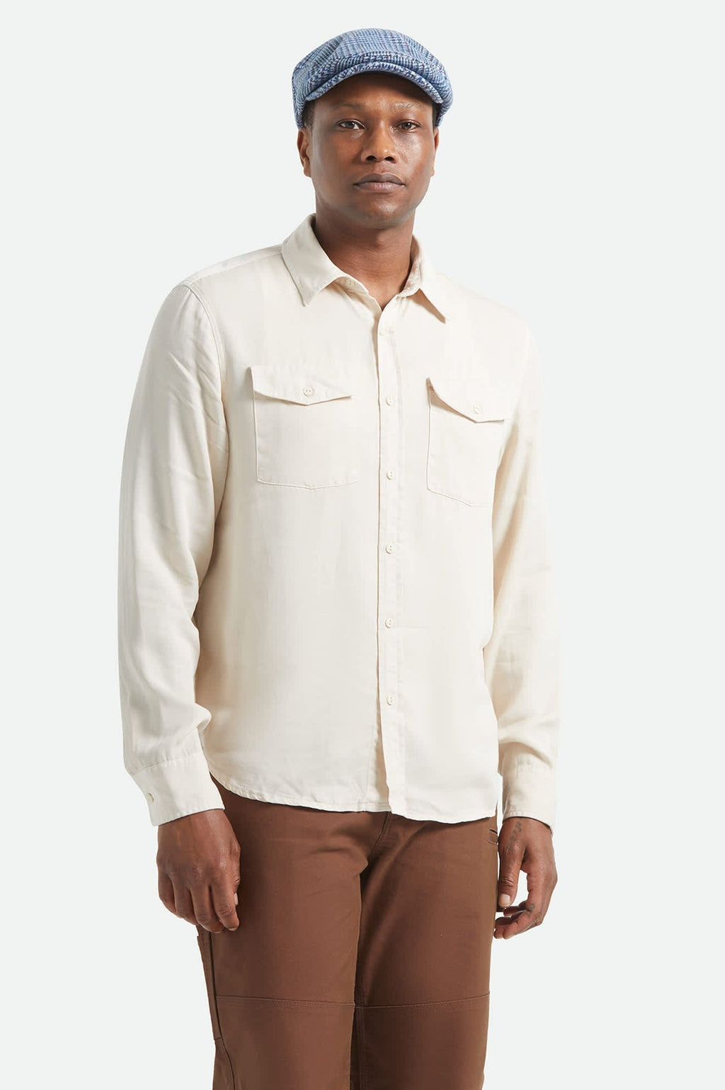 Cool Comfort Wayne Long Sleeve Shirt - Whitecap