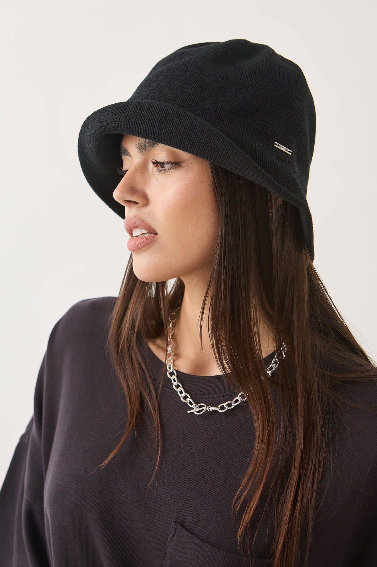 Redding Knit Packable Hat - Black/Black