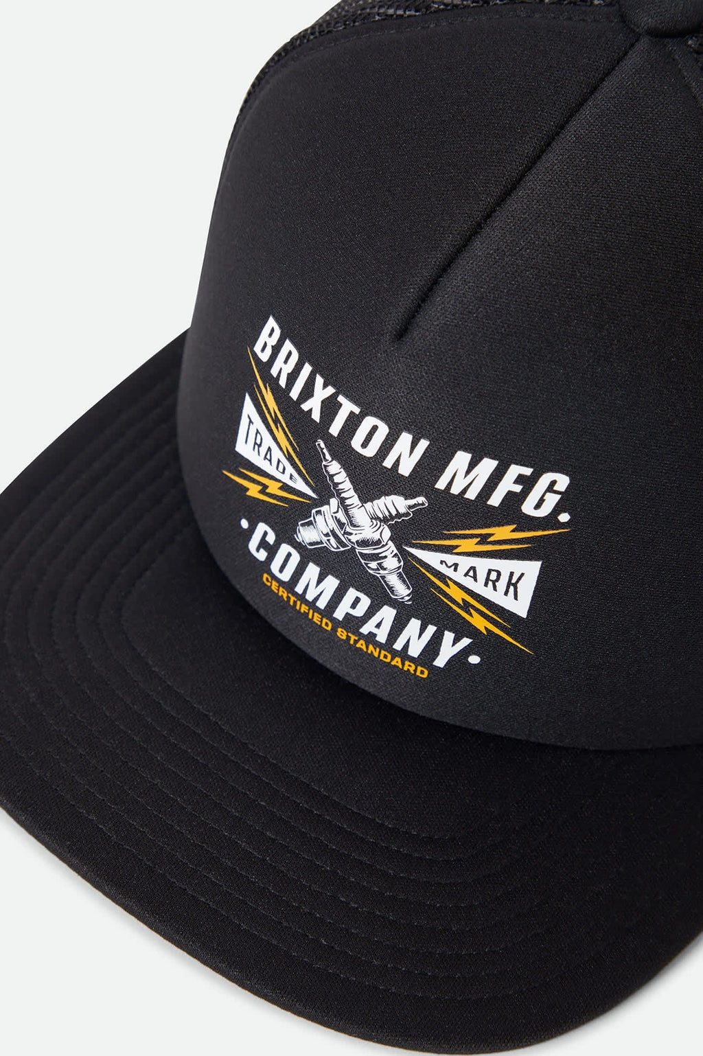 Danton Netplus Trucker Hat - Black/Black