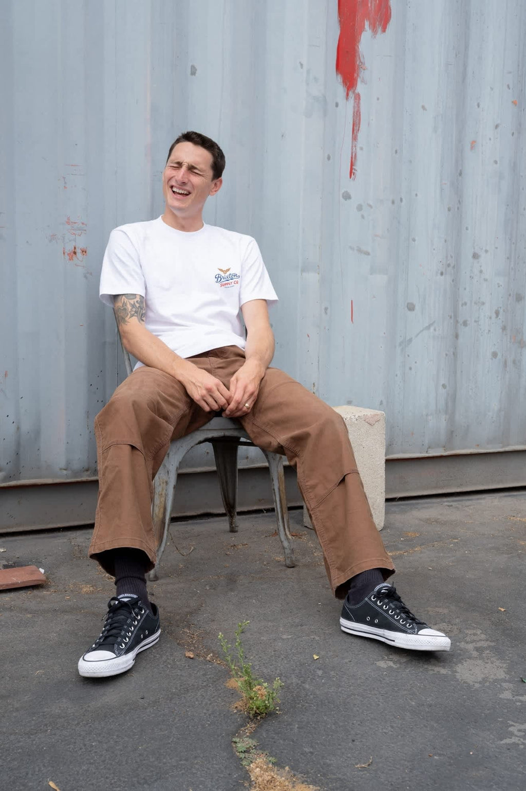 Wing And Wheel Supply Short Sleeve Standard T-Shirt - White