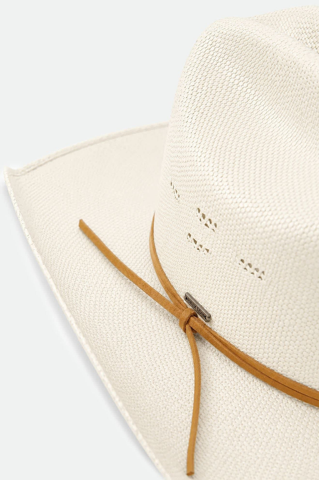 Laredo Straw Cowboy Hat - Bone