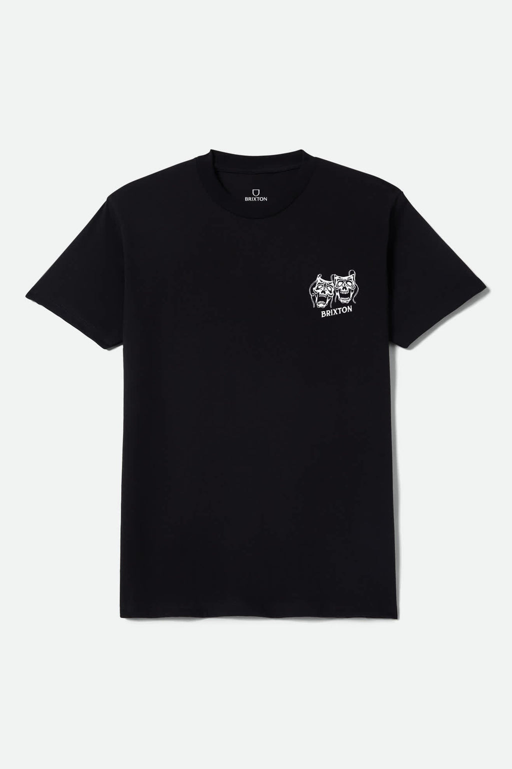 Smile Always Short Sleeve T-Shirt - Black Worn Wash