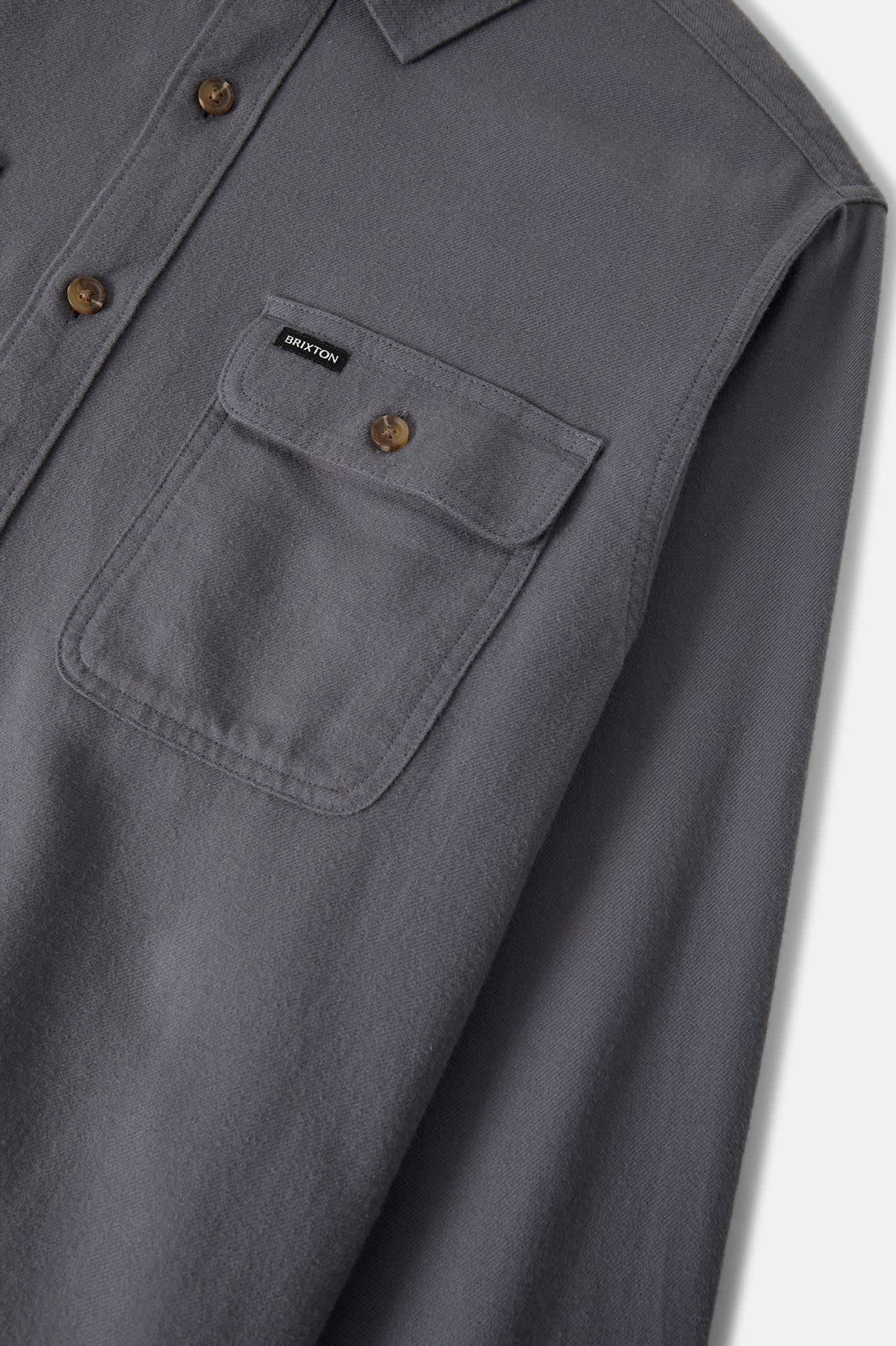 Bowery Lightweight Ultra Soft Flannel - Future Grey