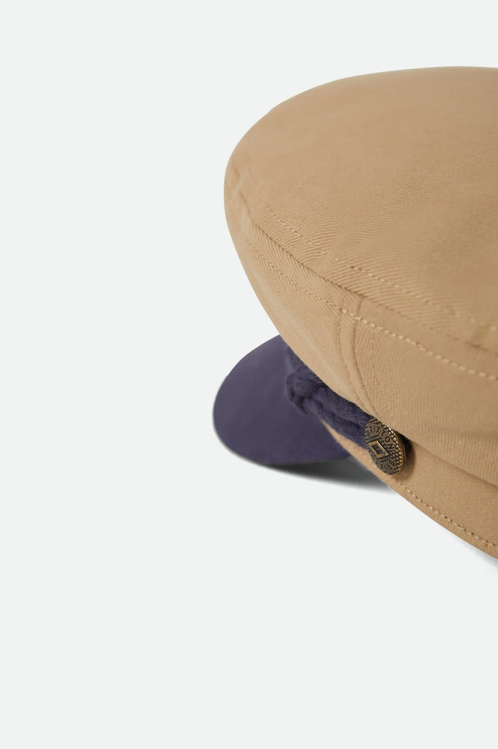 Fiddler Fisherman Cap - Sand/Washed Navy