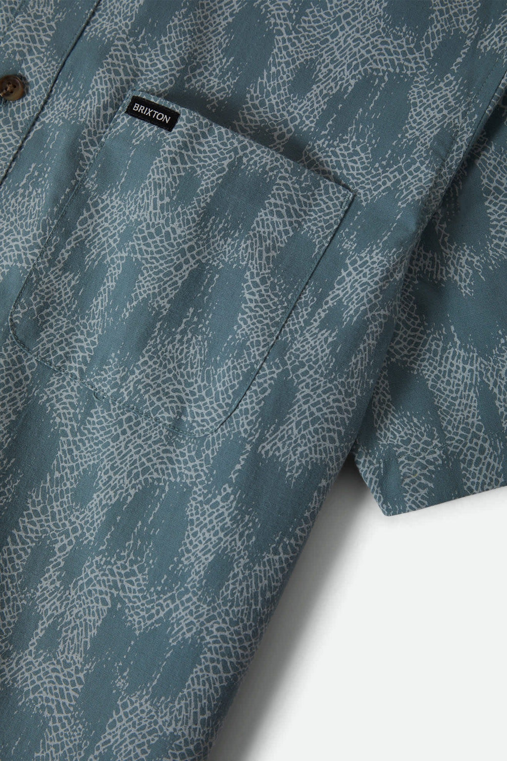 Charter Print Short Sleeve Shirt - Trooper Crackle Paint