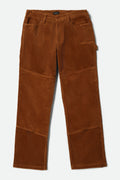 Builders Carpenter Stretch Pant - Washed Copper Corduroy