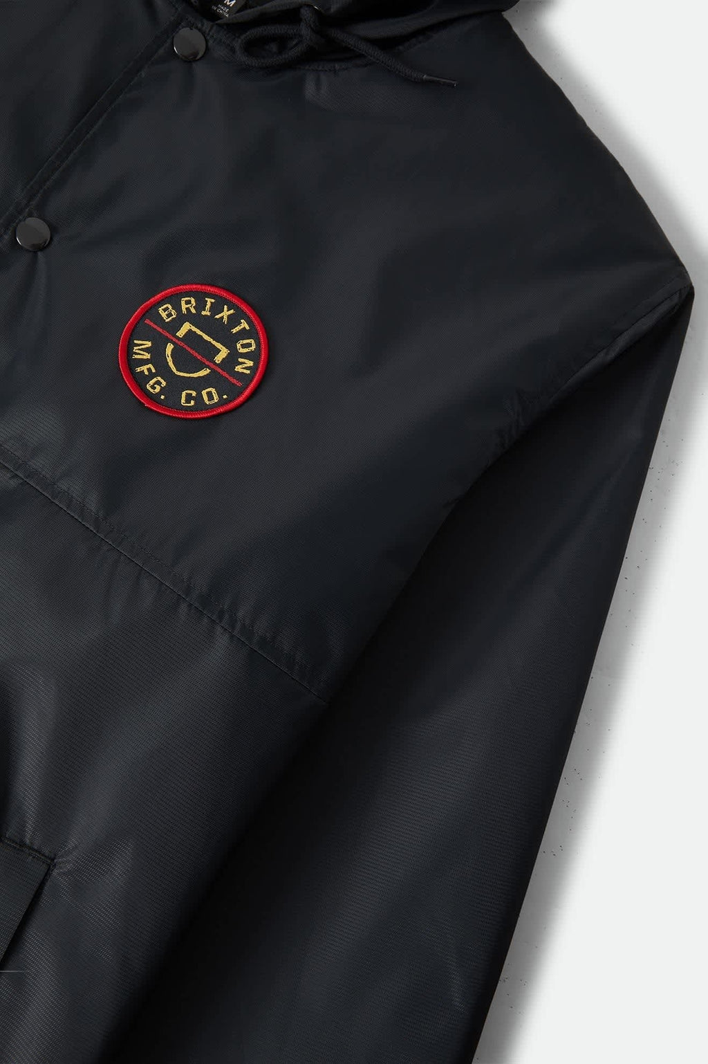 Hooded Claxton Lightweight Jacket - Black