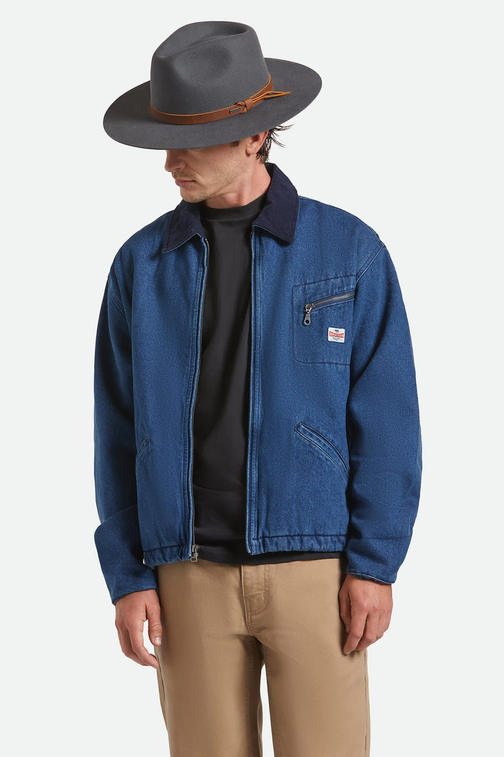 Hawkins WTHR GUARDTM Cowboy Hat - Asphalt/Brown
