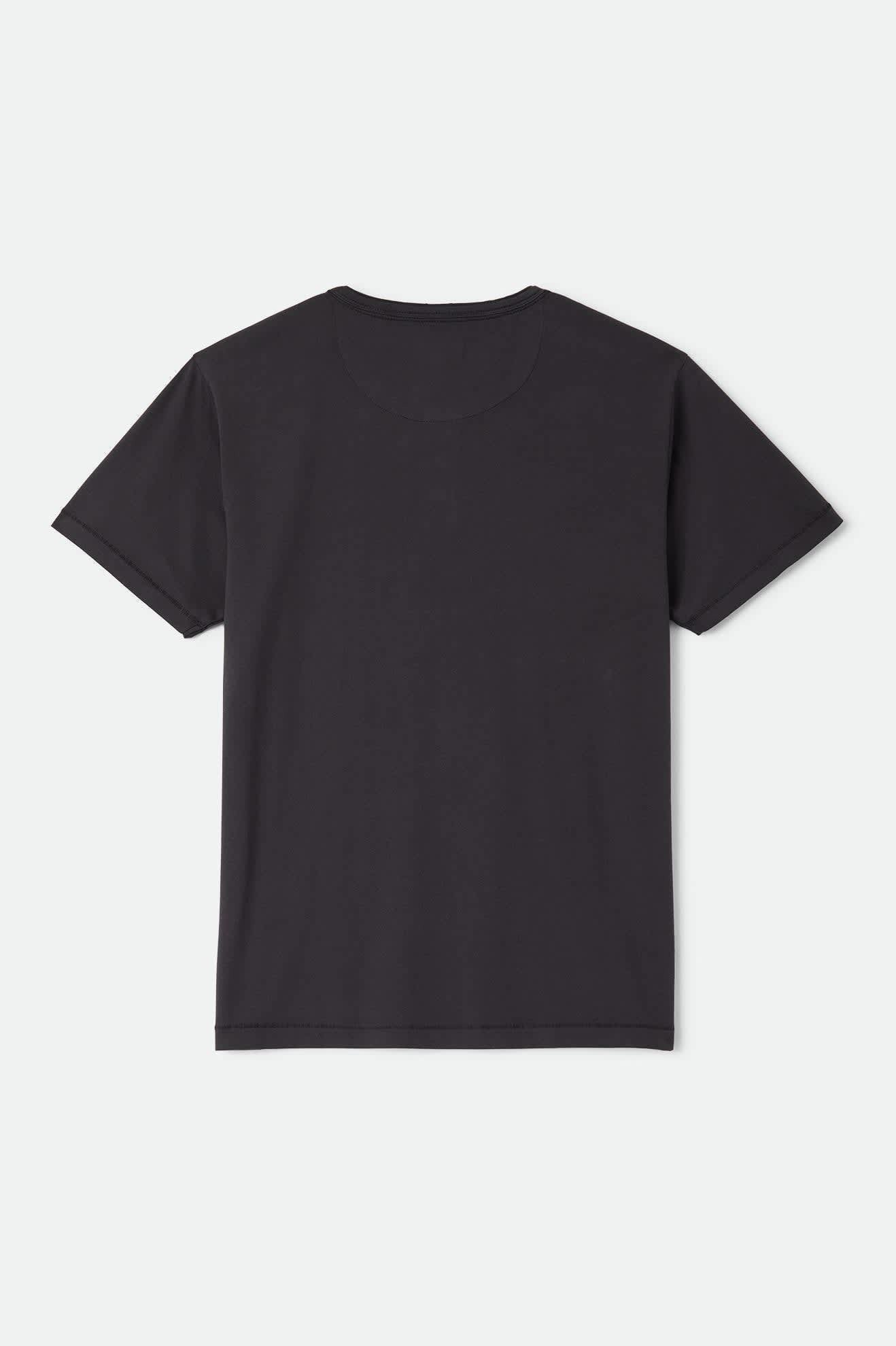 Brixton Baseline Henley T-Shirt - Black