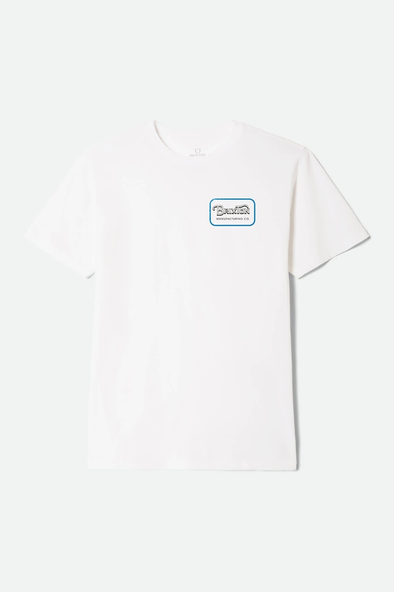 Grade Short Sleeve Standard T-Shirt - White/Washed Black/Medium Blue