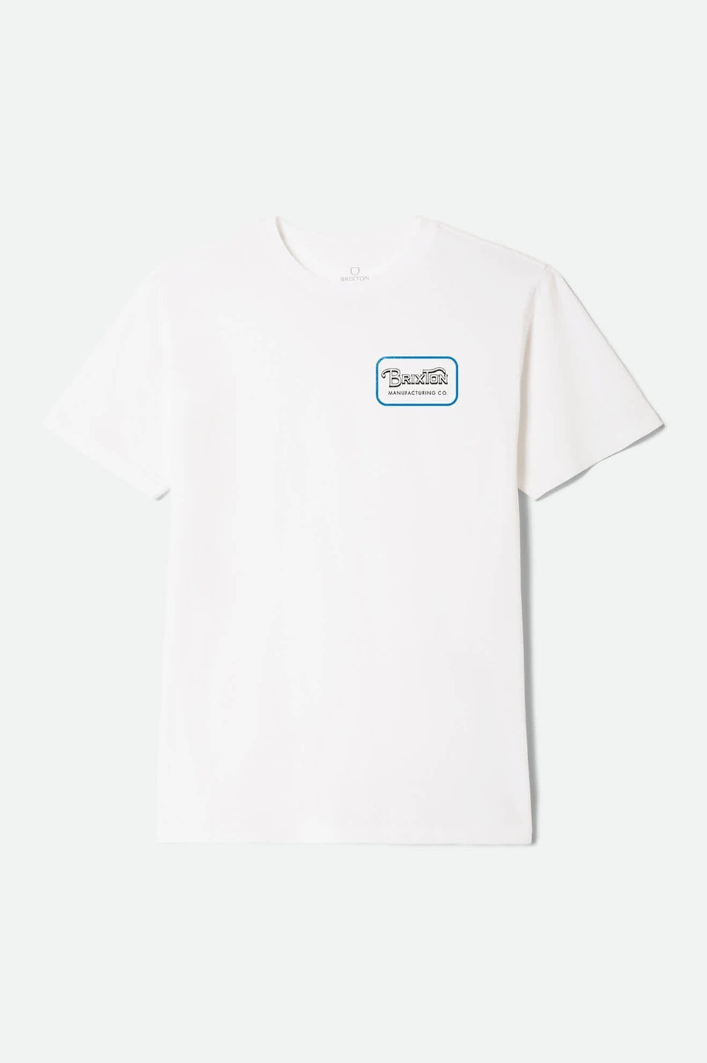 Grade Short Sleeve Standard T-Shirt - White/Washed Black/Medium Blue