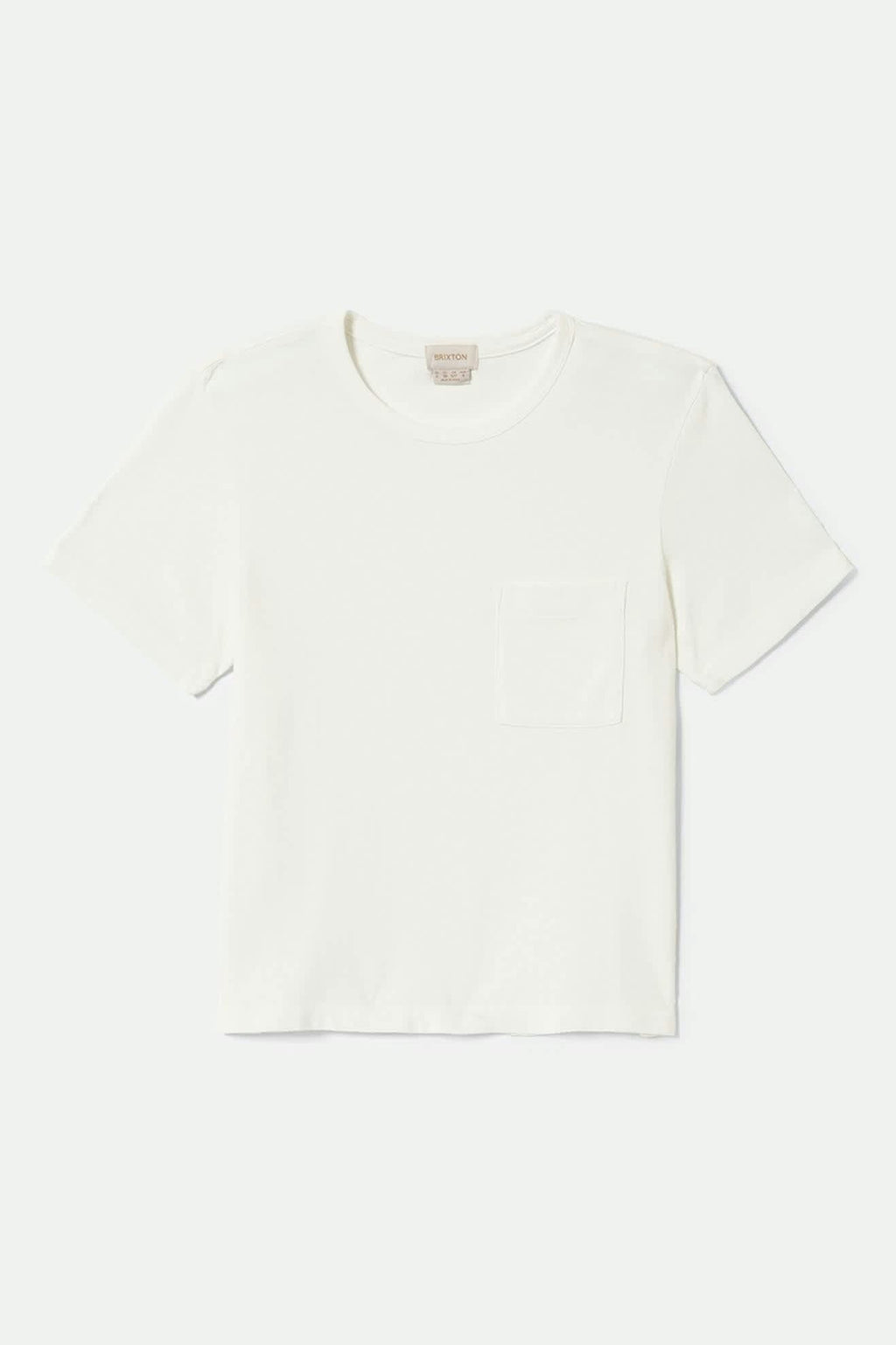 Carefree Organic Garment Dye Perfect T-Shirt - Off White