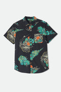 Charter Print Shirt - Black/Floral