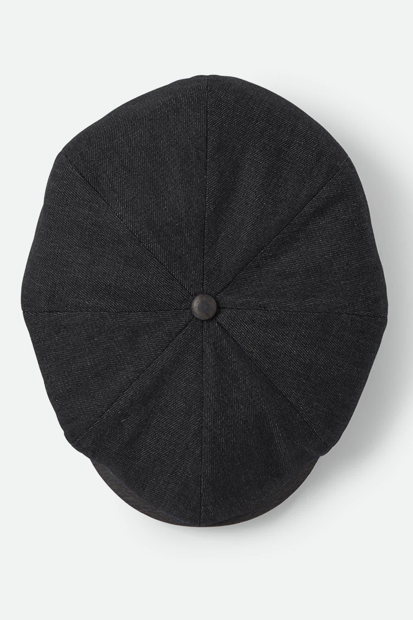 Brood Baggy Flannel Snap Cap - Black Denim/Black