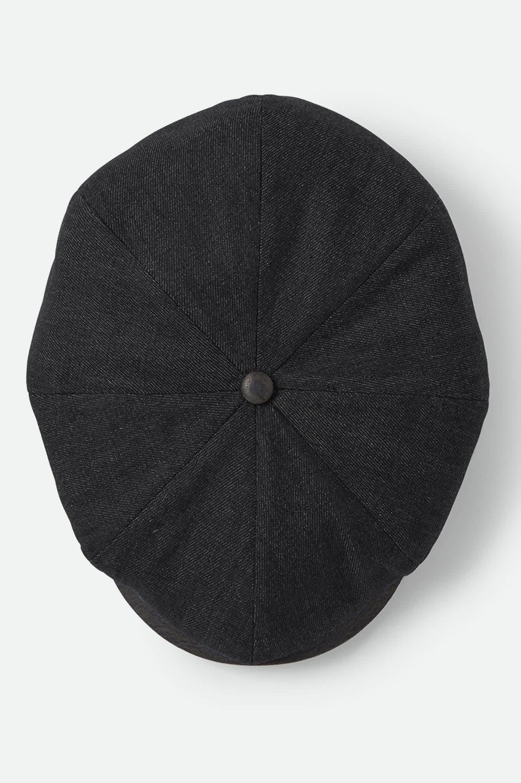 Brood Baggy Flannel Snap Cap - Black Denim/Black