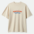 Clifton Boxed Crop T-Shirt - Cream