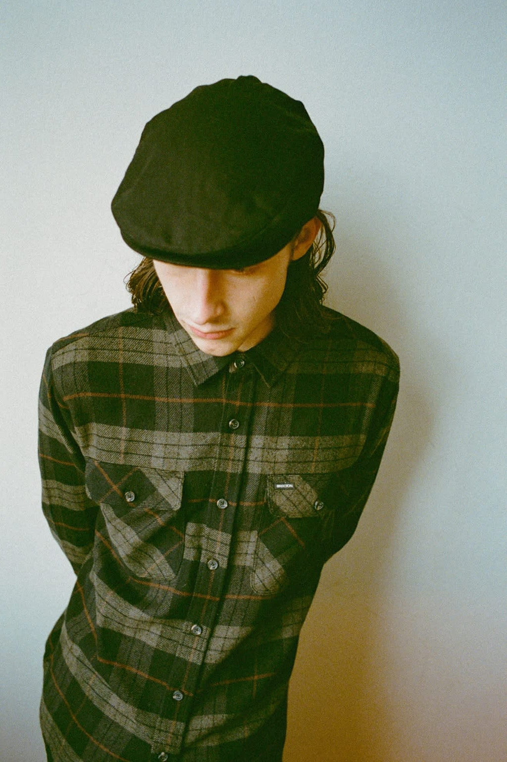 Hooligan Flat Cap - Black