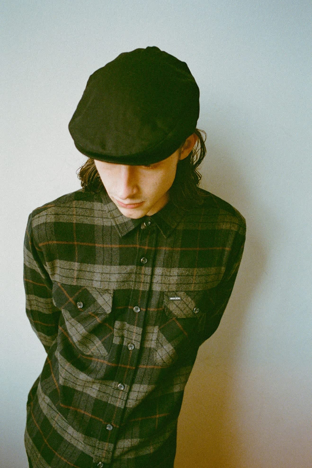 Hooligan Flat Cap - Black