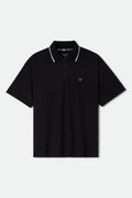 Anton Short Sleeve Polo - Black
