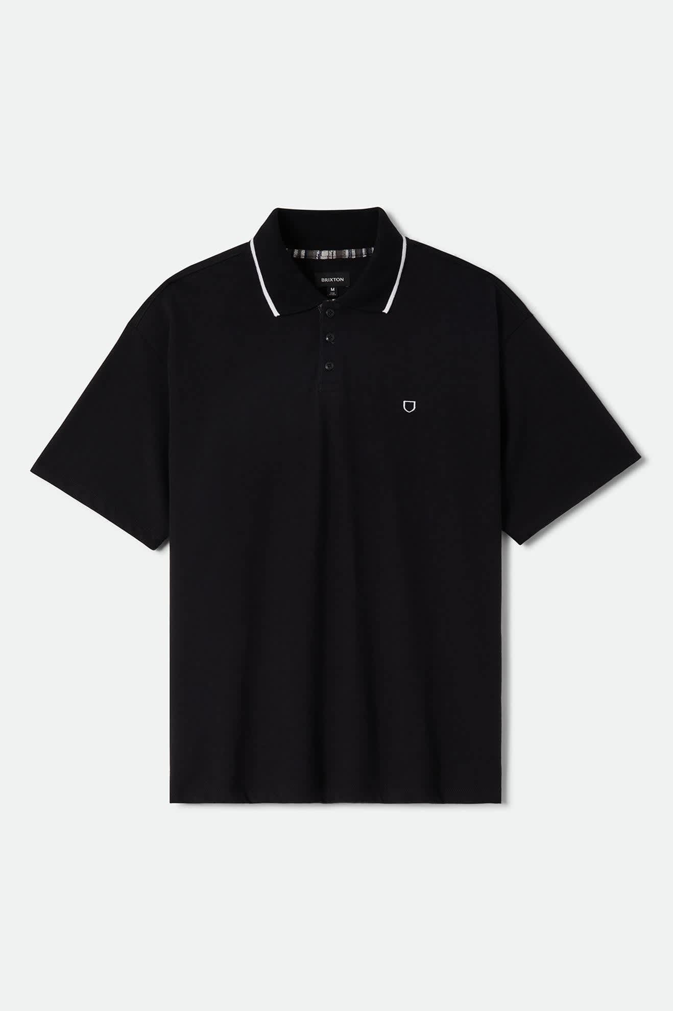 Anton Short Sleeve Polo - Black