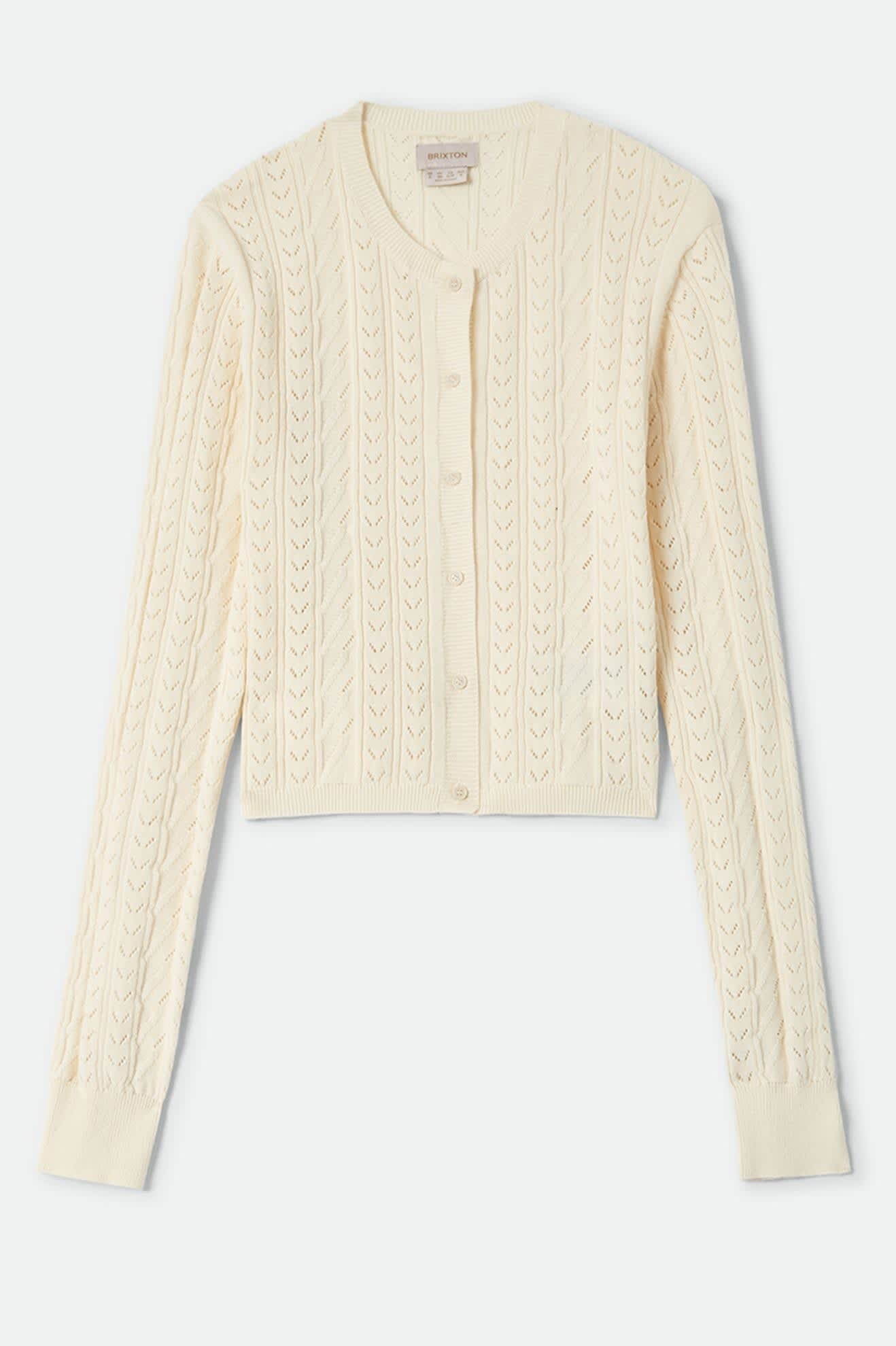 Bixby Lightweight Cardigan - Wax Paper