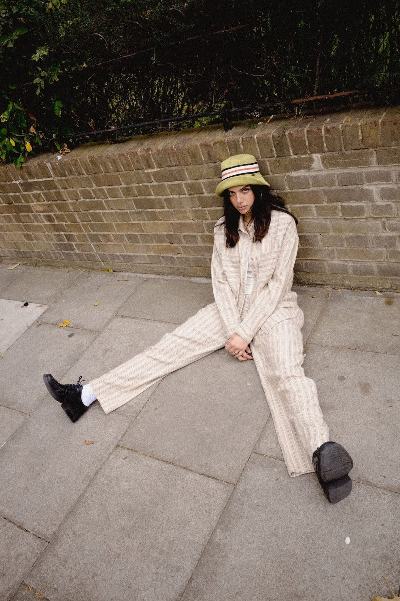 Lounge Pant - Sand Stripe